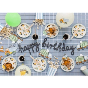 Z�pichy na cupcakes Stavebn� vozidla 6 ks