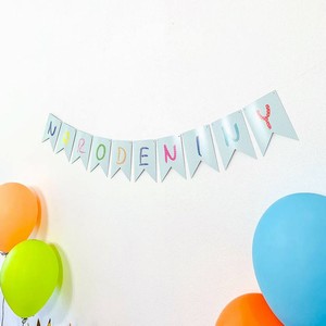 GIRLANDA vlaje�kov� sv. modr� Narodeniny