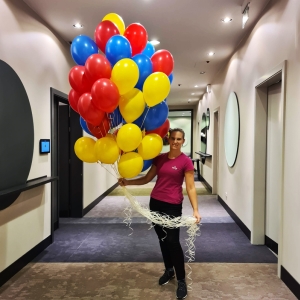 Barevn� balonky