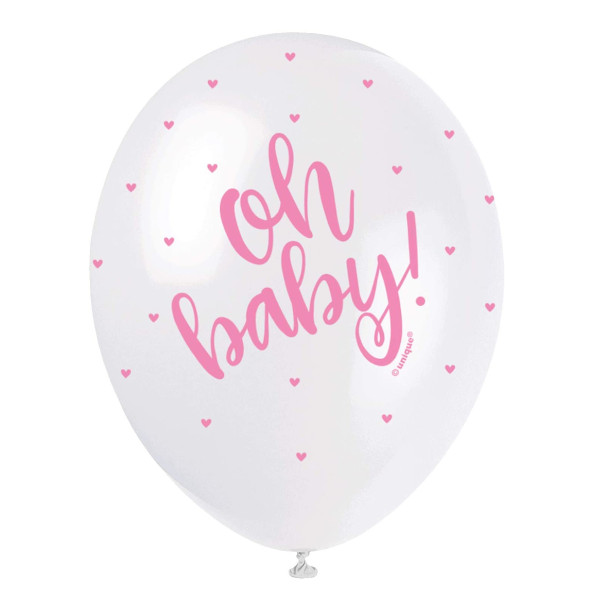 BAL�NKY latexov� Baby r��ov� 30cm 5ks