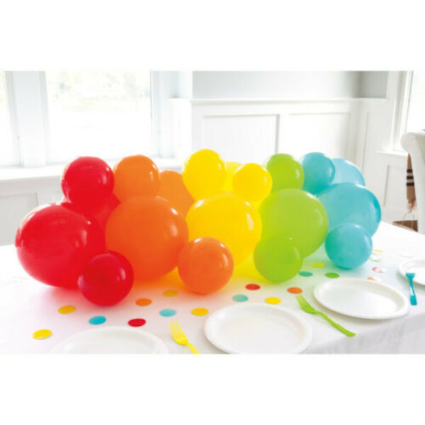 SADA bal�nk� na bal�nkovou girlandu Rainbow 20ks