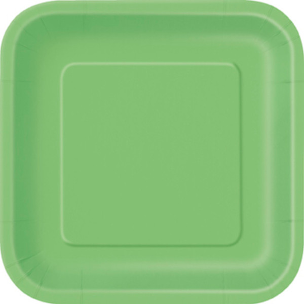 TAL��E pap�rov� �tvercov� Lime Green 23x23cm 14ks