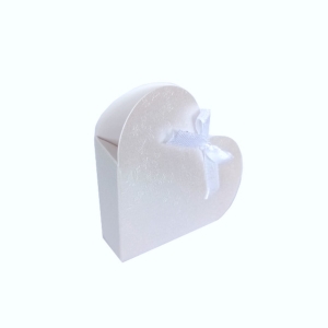 Krabi�ka perle�ov� Srd��ko s mot�lky na pralinku 9 x 10 x 2,5 cm