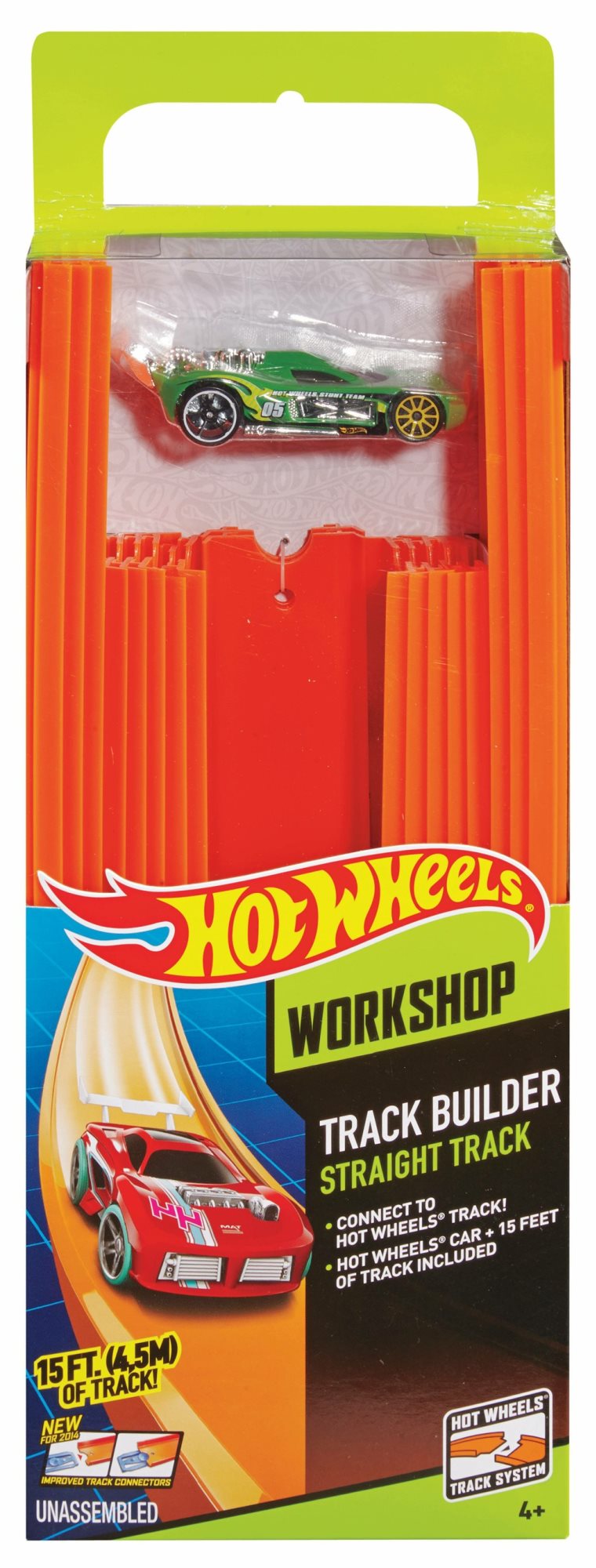 Hot Wheels track builder dlouh� dr�ha s angli��kem