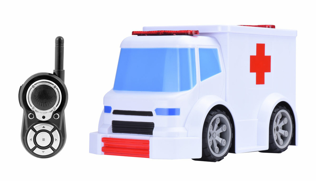 RC sanitka ovl�dan� hlasem 1:24