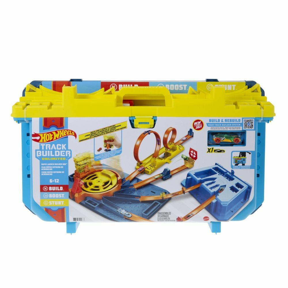 Hot Wheels track builder box super rychl� start