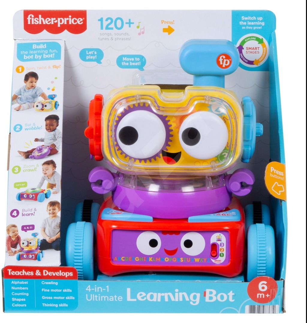 Fisher Price Mluv�c� robot 4 v 1