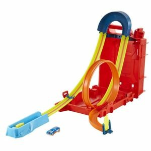 Hot Wheels track builder kanystr kaskad�rsk�ch kousk�