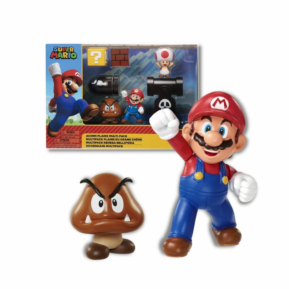 Hern� sada Switch hill s figurkami Super Mario 6 cm
