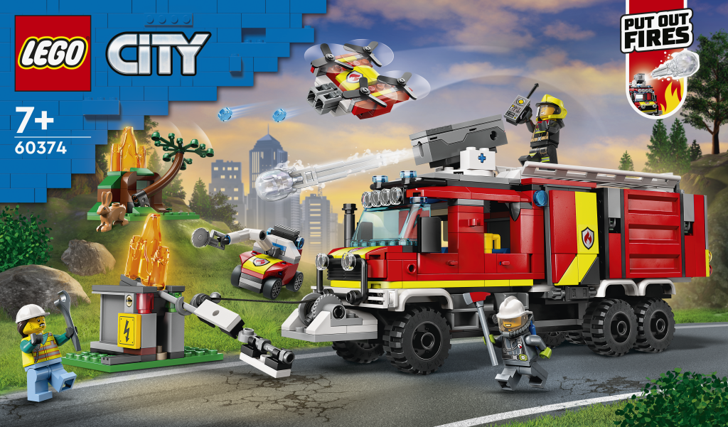 LEGO� City 60374 Velitelsk� v�z hasi��