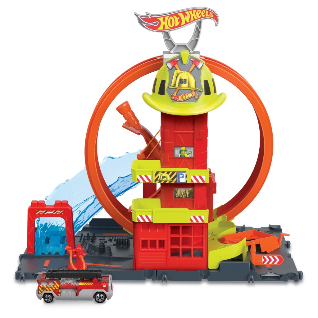 Hot Wheels city super hasi�sk� stanice se smy�kou