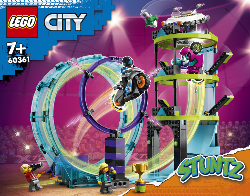 LEGO� City 60361 Nejbl�zniv�j�� kaskad�rsk� v�zva