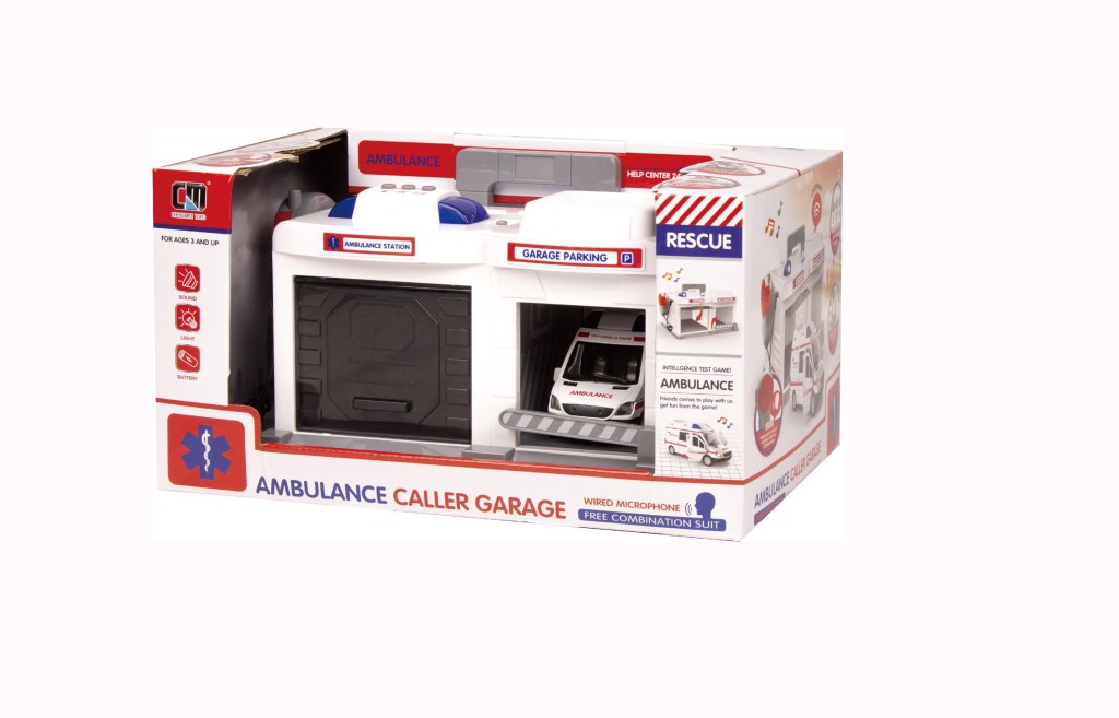 Ambulance hrac� set � gar�