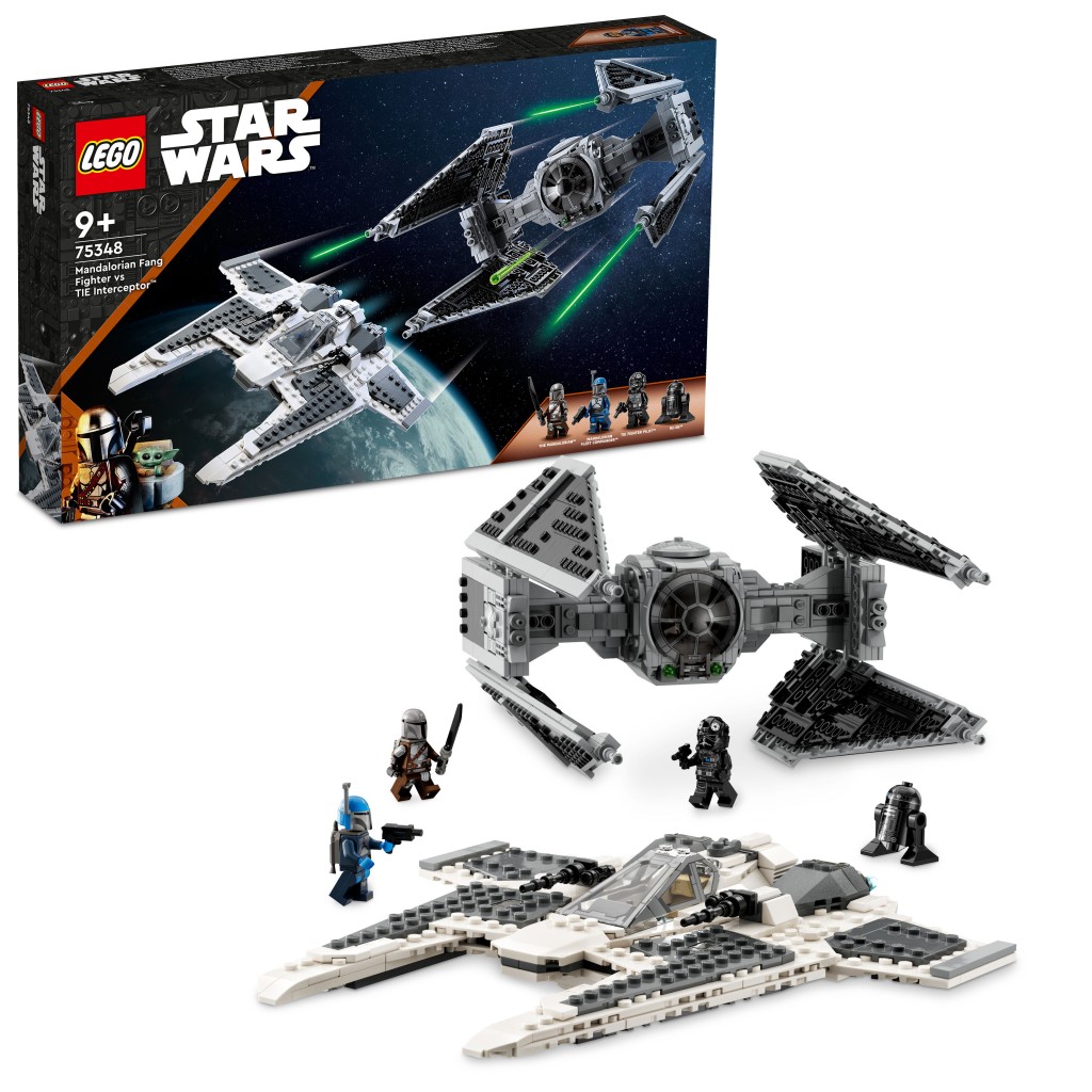LEGO� Star Wars� 75348 Mandaloriansk� st�ha�ka t��dy Fang proti TIE Interceptoru