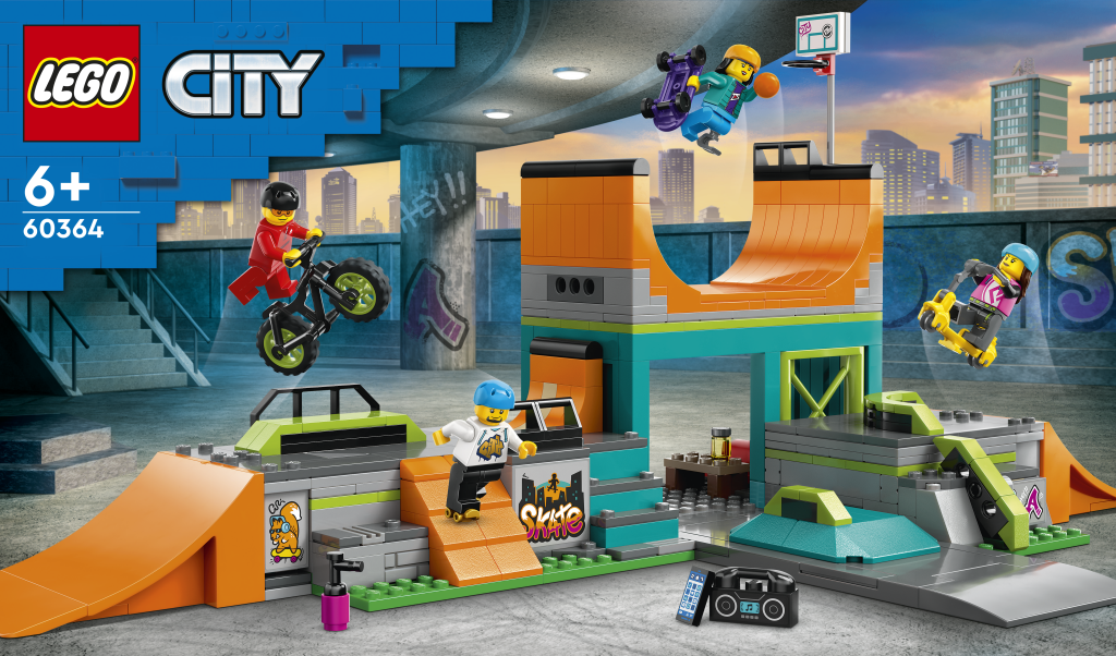 LEGO� City 60364 Pouli�n� skatepark