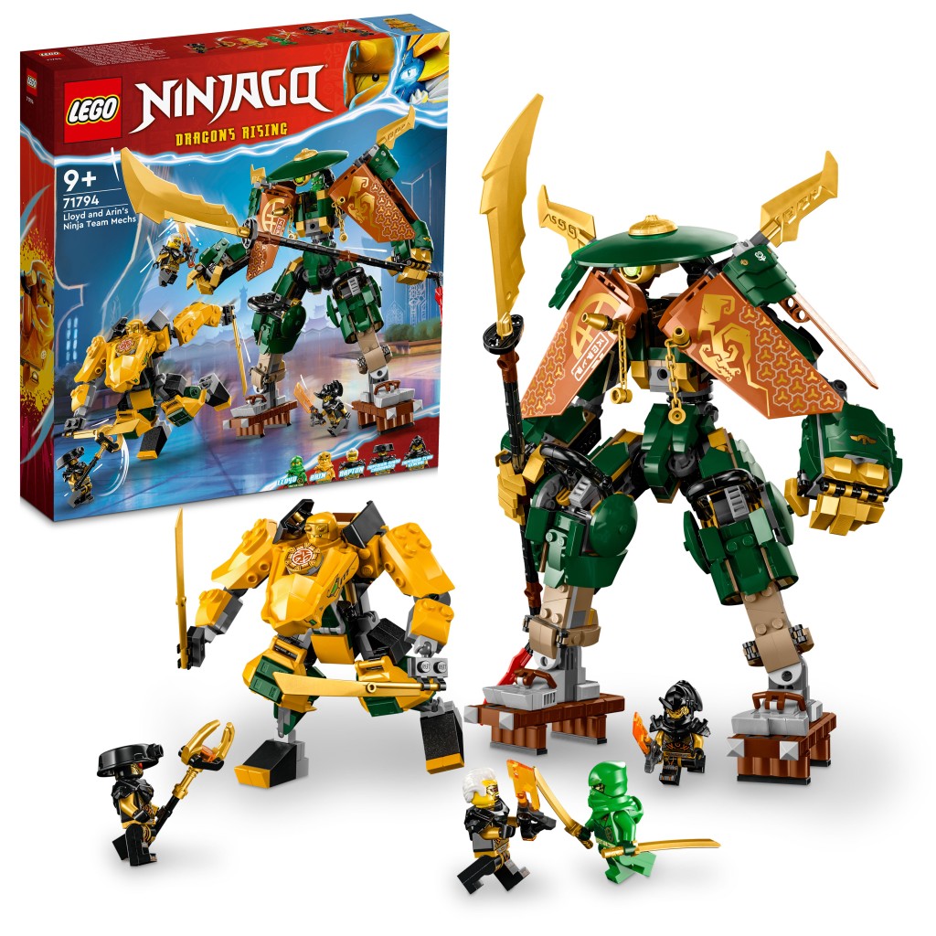 LEGO� NINJAGO� 71794 Lloyd, Arin a jejich t�m nind�a robot�