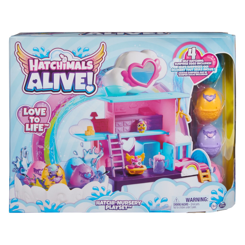 Hatchimals hrac� sada duhov� sv�t / l�hnut� ve vod�