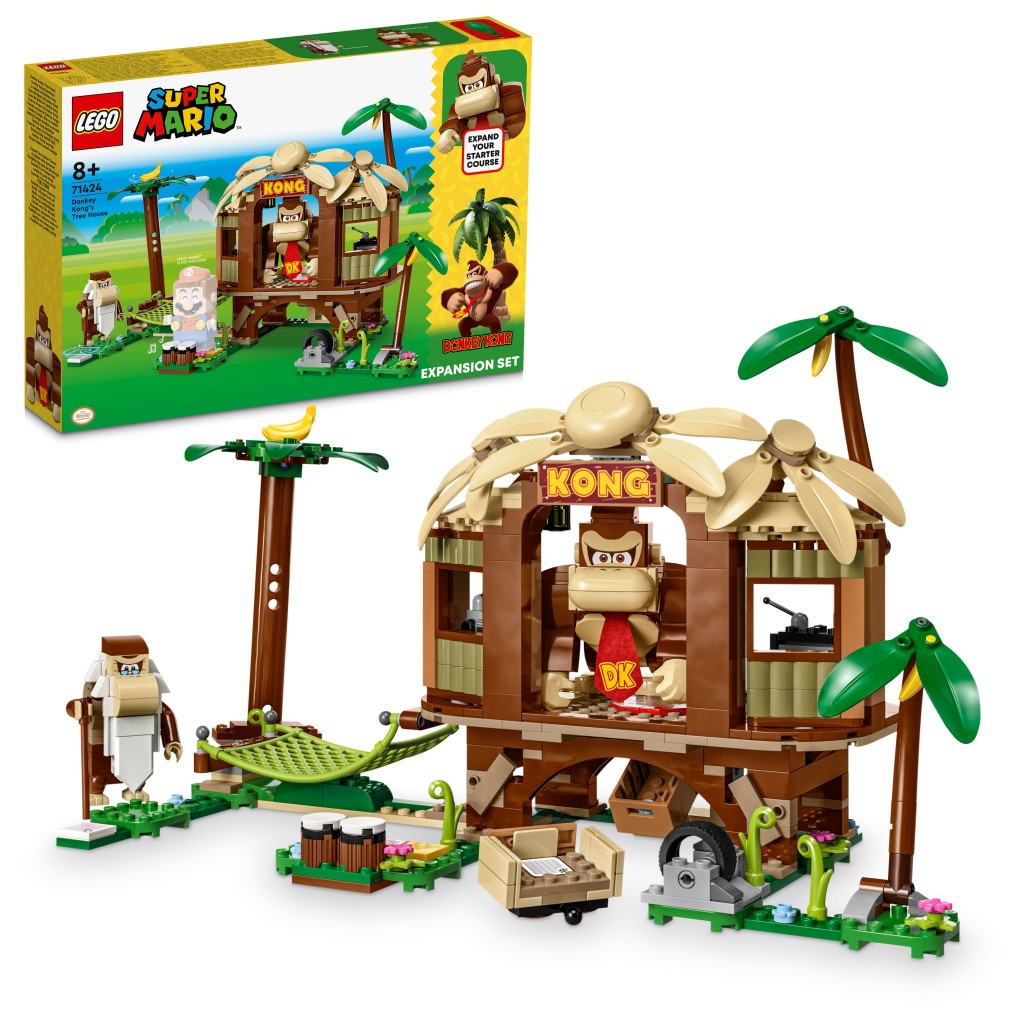 LEGO� Super Mario� 71424 Donkey Kong�v d�m na strom� � roz�i�uj�c� set
