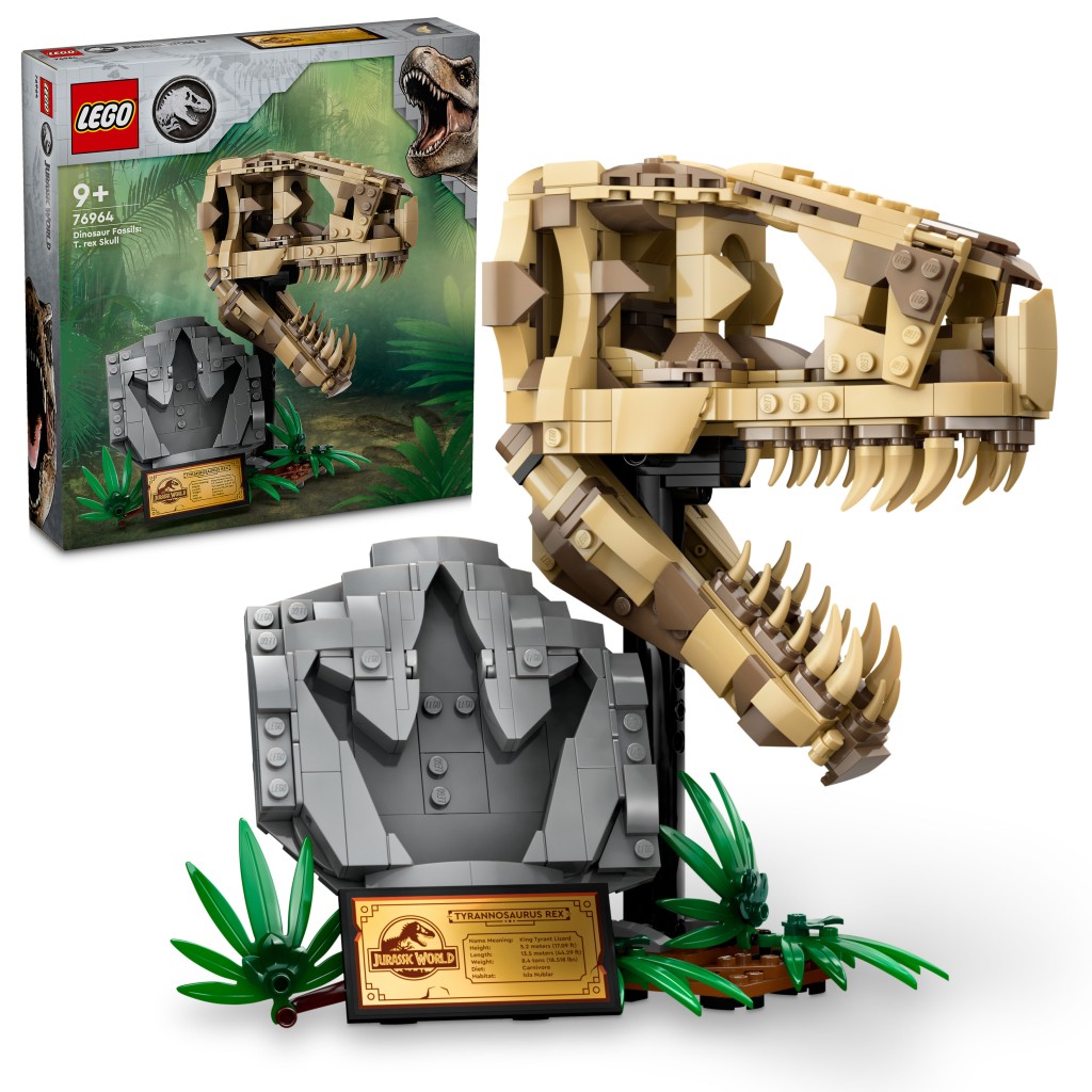 LEGO� Jurassic World 76964 Dinosau�� fosilie: Lebka T-rexe