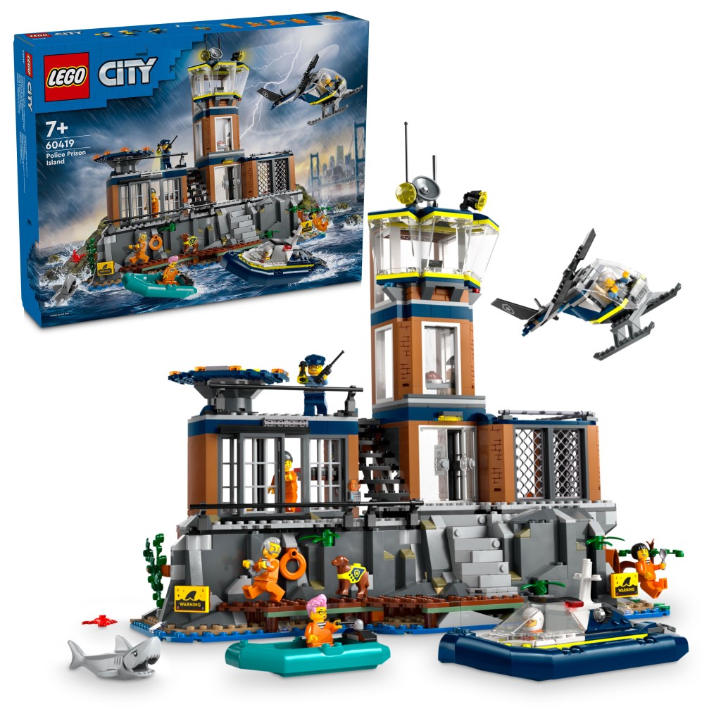 LEGO� City 60419 Policie a v�zen� na ostrov�