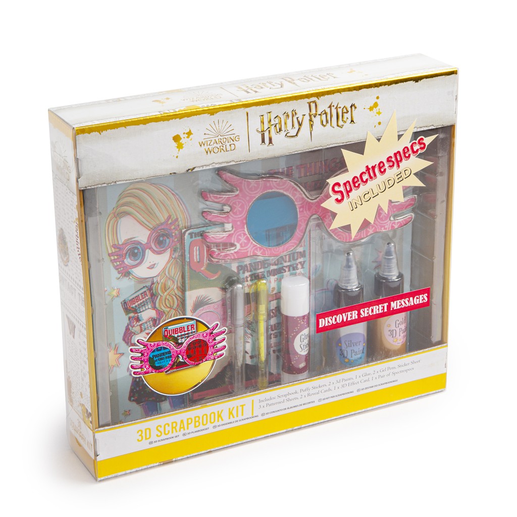 Krou�kov� den�k sada Harry Potter Luna Lovegood 3D