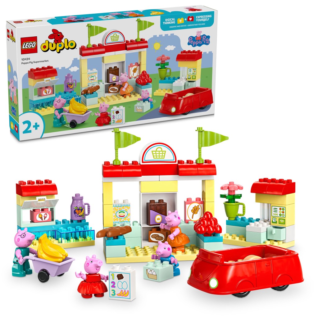 LEGO� DUPLO� 10434 Pras�tko Peppa a supermarket