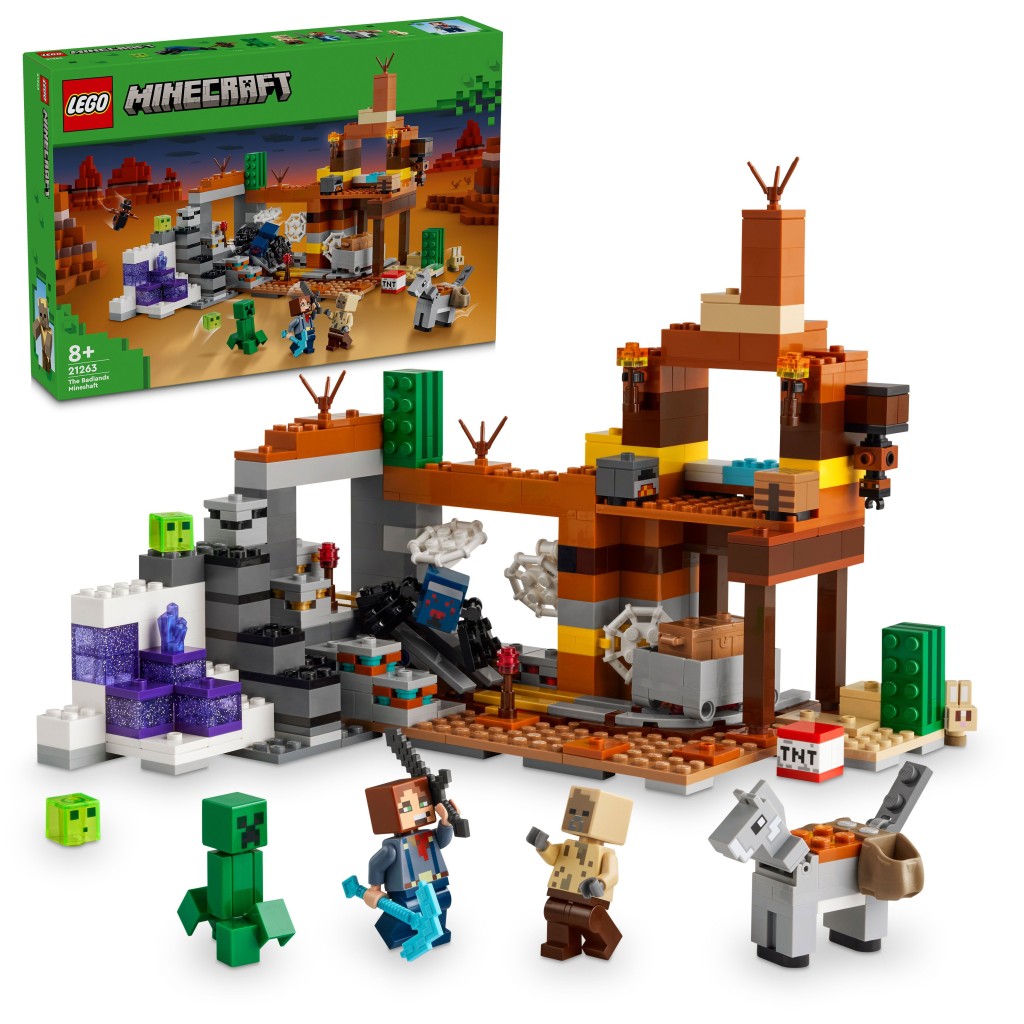 LEGO� Minecraft� 21263 D�ln� �achta v pustin�