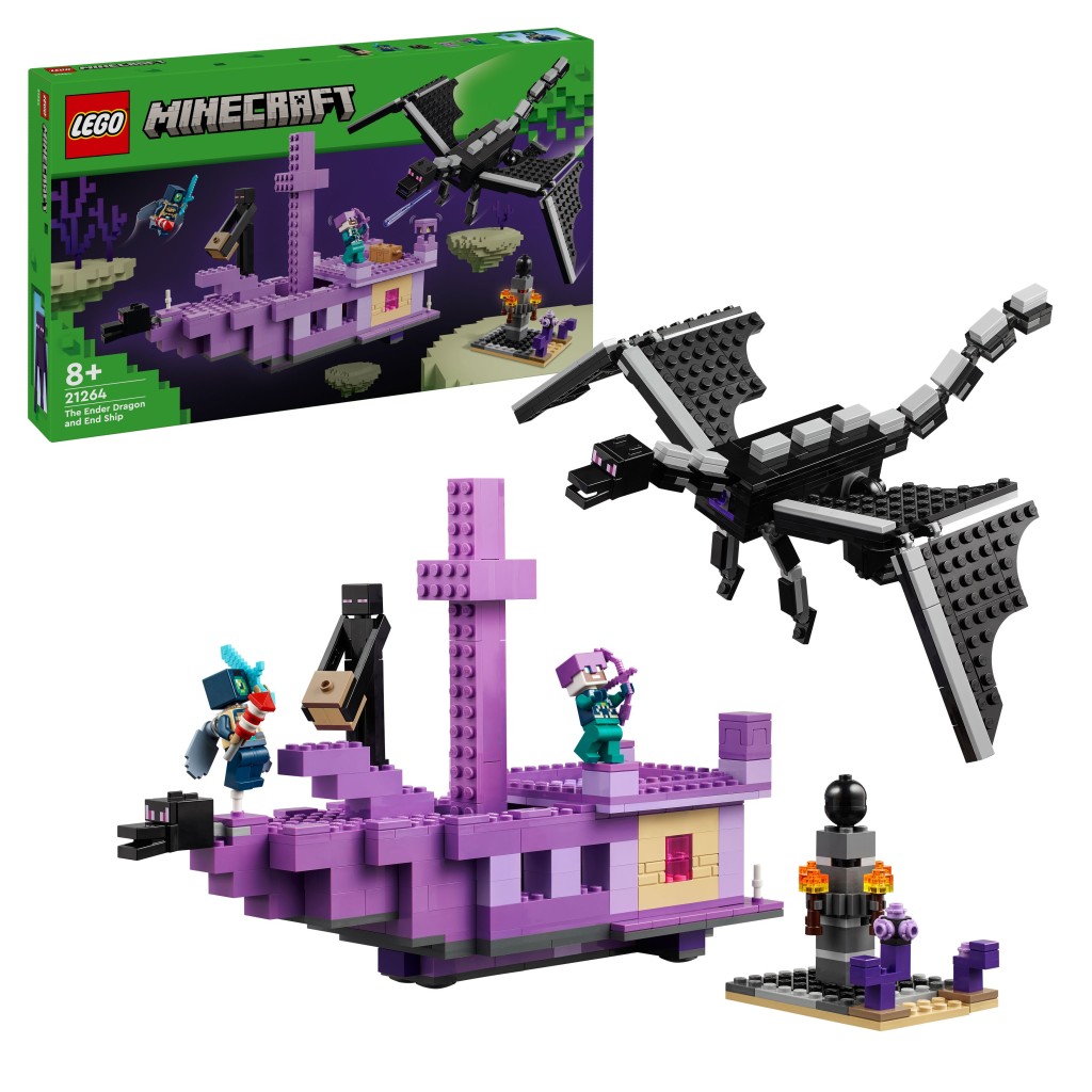 LEGO� Minecraft� 21264 Drak z Enderu a lo� z Endu