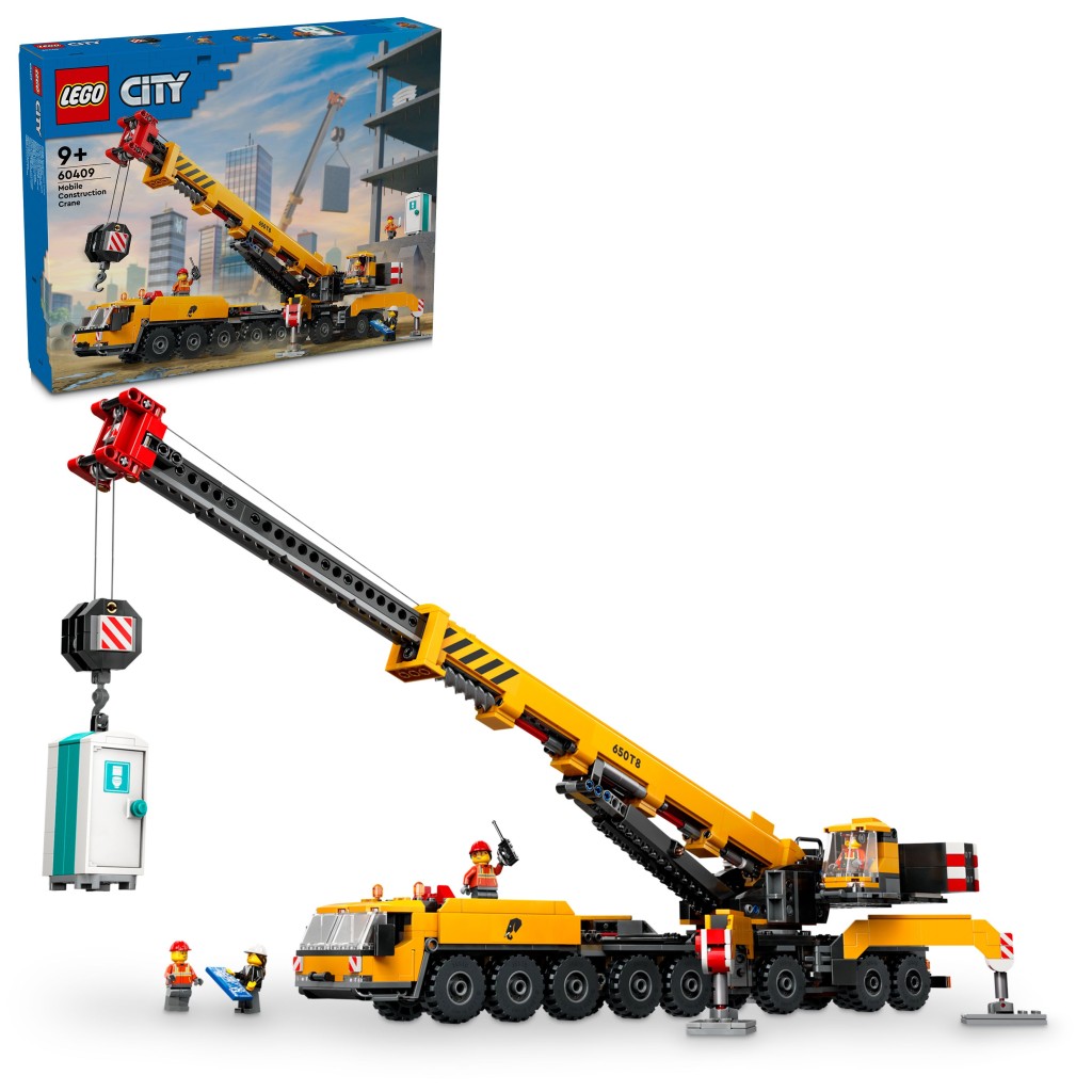 LEGO� City 60409 �lut� poj�zdn� stavebn� je��b