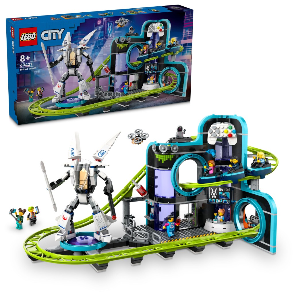 LEGO� City 60421 Z�bavn� park Robotick� sv�t