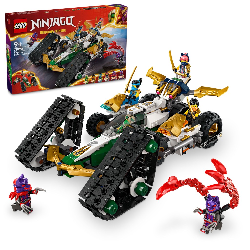 LEGO� NINJAGO� 71820 T�m nind�� a kombo vozidlo