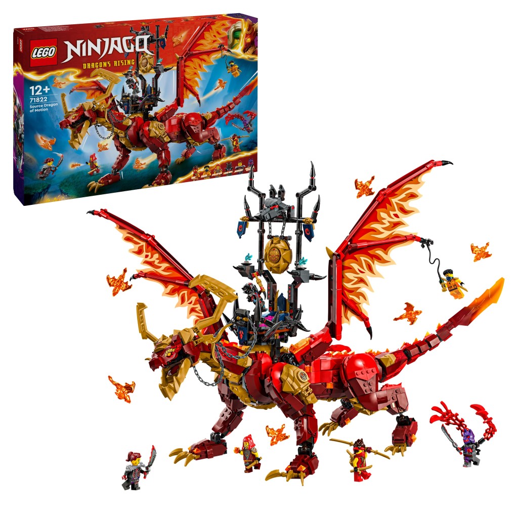 LEGO� NINJAGO� 71822 Zdrojov� drak pohybu