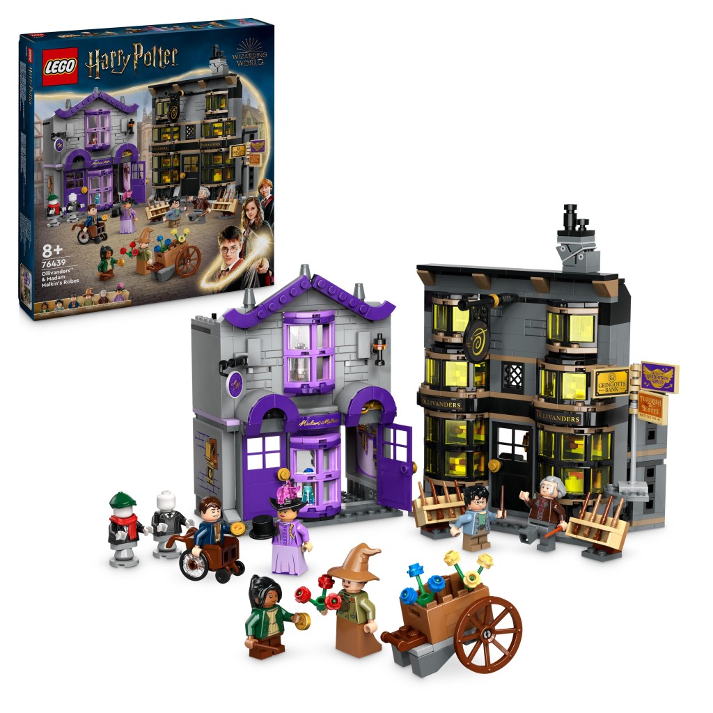 LEGO� Harry Potter� 76439 Ollivander�v obchod a Obchod madame Malkinov�