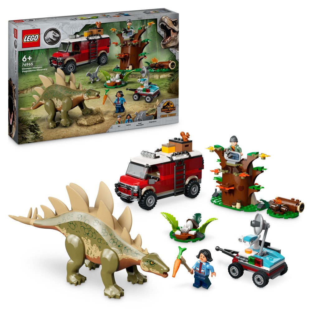 LEGO� Jurassic World 76965 Dinosau�� mise: Objev stegosaura