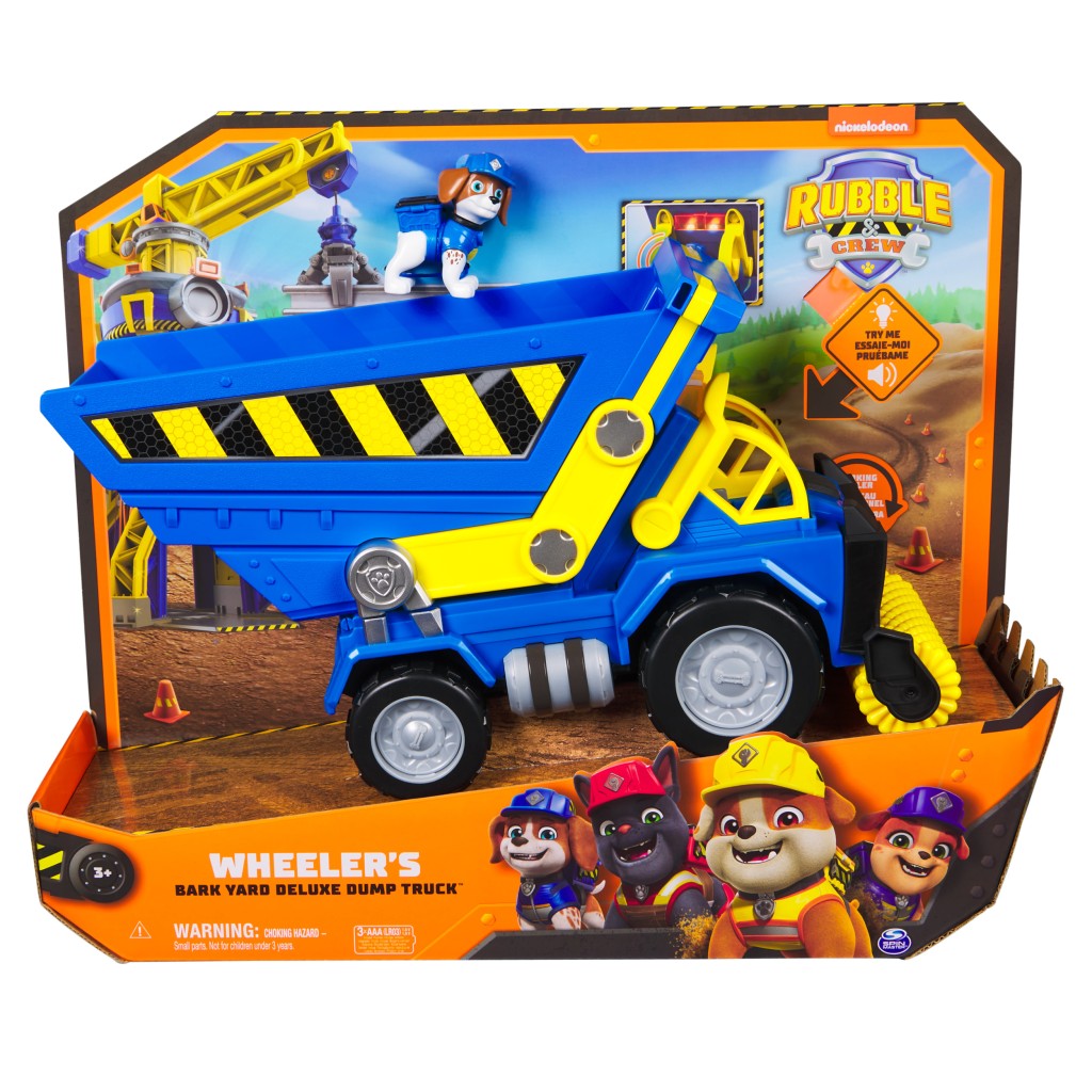 Rubble & Crew interaktivn� vozidlo se zvuky Wheeler