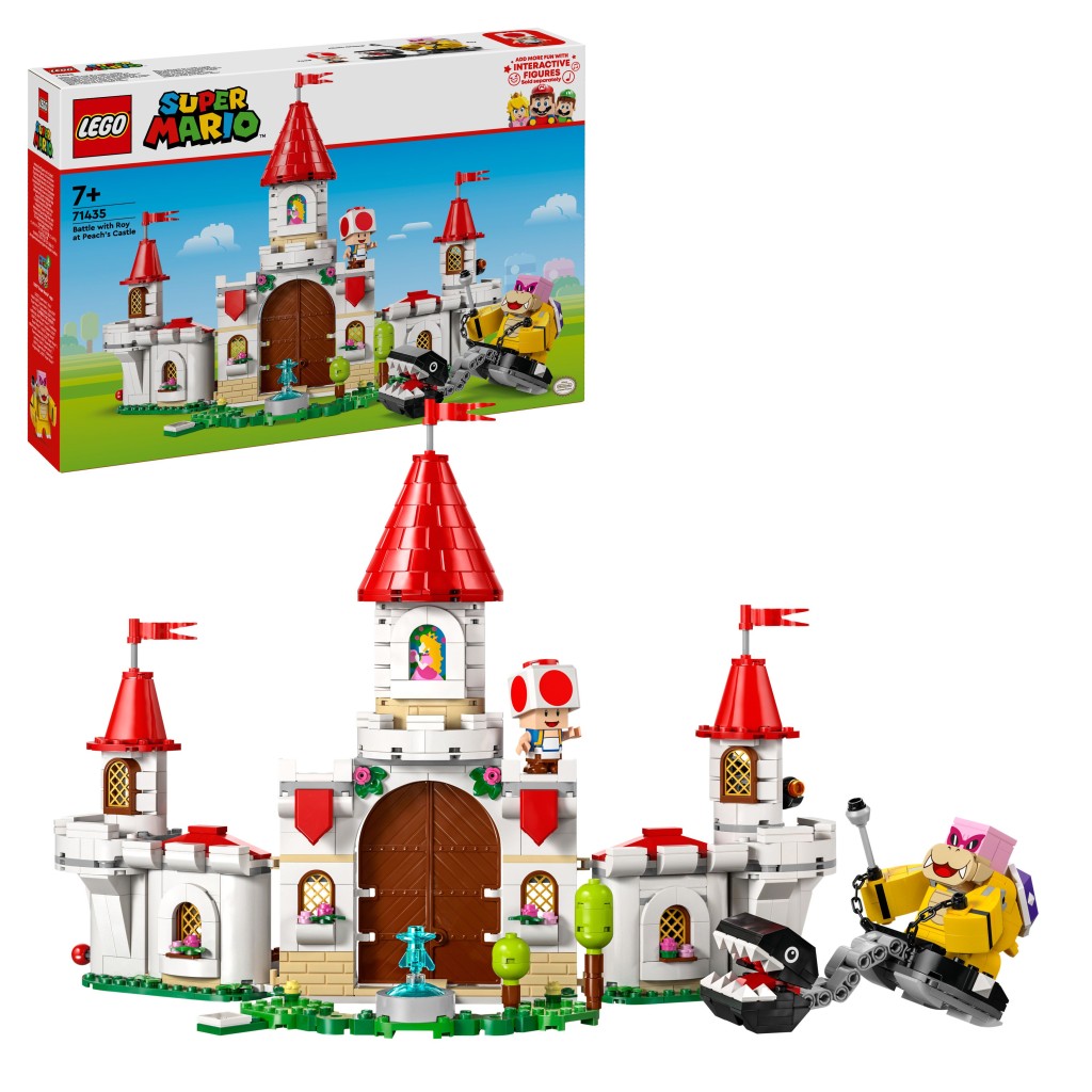 LEGO� Super Mario� 71435 Bitva s Royem na hrad� Peach