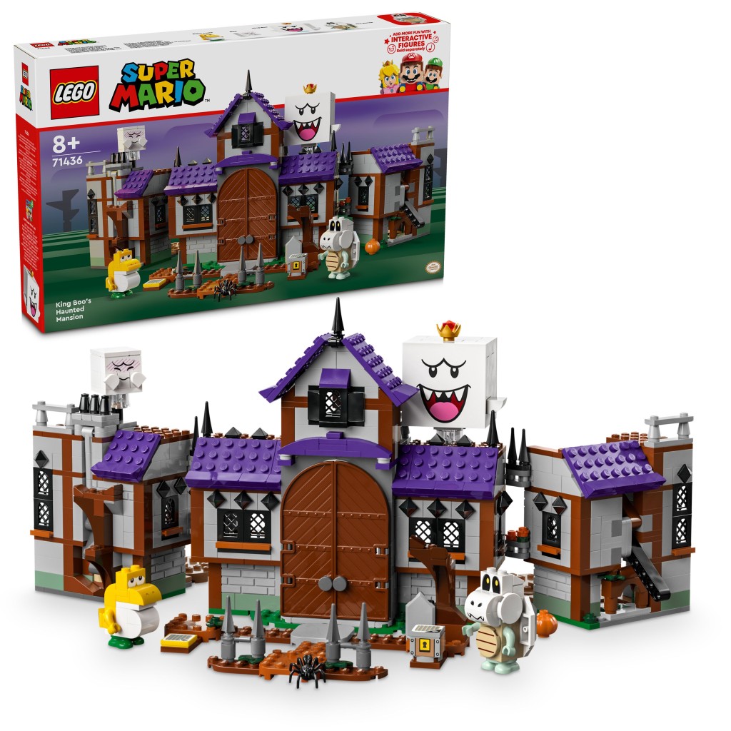 LEGO� Super Mario� 71436 King Boo a stra�ideln� s�dlo