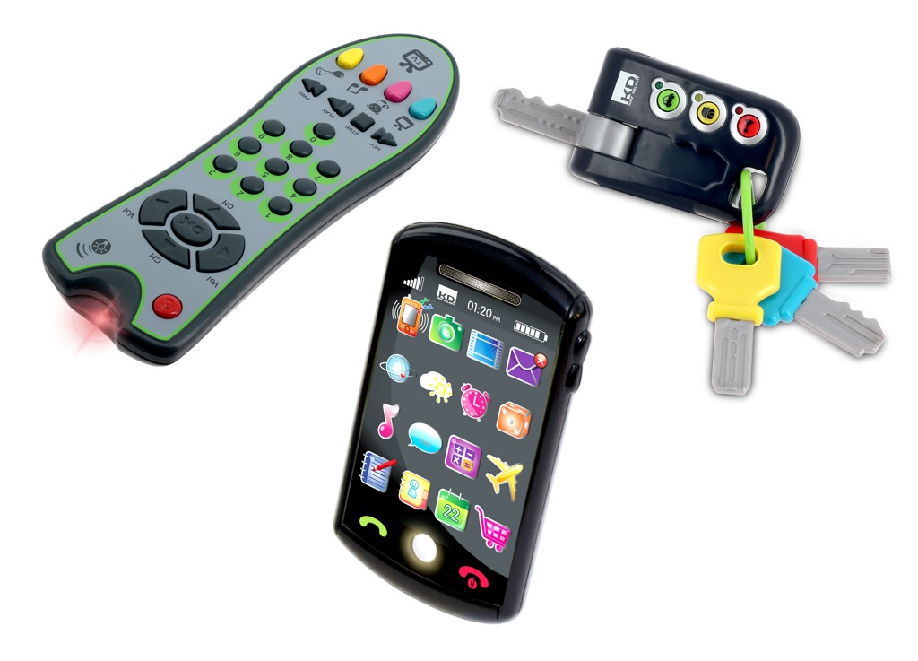 Trio set Tech Too - kl��e, ovlada� a telefon