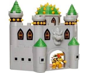 Hrac� sada Super Mario a Bowser s hrad se zvukem