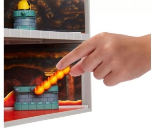 Hrac� sada Super Mario a Bowser s hrad se zvukem