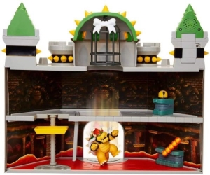 Hrac� sada Super Mario a Bowser s hrad se zvukem