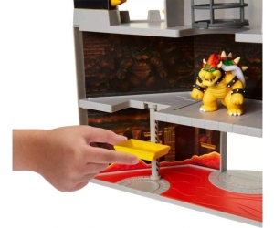 Hrac� sada Super Mario a Bowser s hrad se zvukem