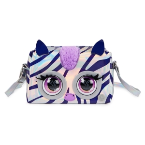 Purse Pets Metalick� interaktivn� kabelka zebra