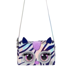 Purse Pets Metalick� interaktivn� kabelka zebra