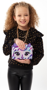 Purse Pets Metalick� interaktivn� kabelka zebra
