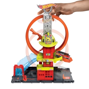 Hot Wheels city super hasi�sk� stanice se smy�kou