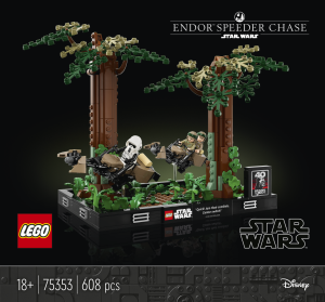 LEGO� Star Wars� 75353 Honi�ka sp�dr� na planet� Endor� � diorama