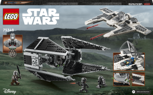 LEGO� Star Wars� 75348 Mandaloriansk� st�ha�ka t��dy Fang proti TIE Interceptoru
