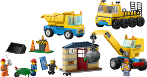LEGO� City 60391 Vozidla ze stavby a demoli�n� koule