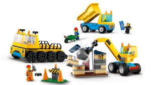 LEGO� City 60391 Vozidla ze stavby a demoli�n� koule